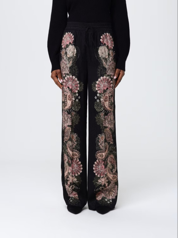 Штани/Пейслі Чорний/Іржавий