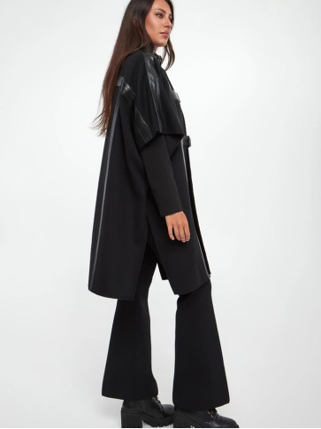 Плаш - накидка/Чорний