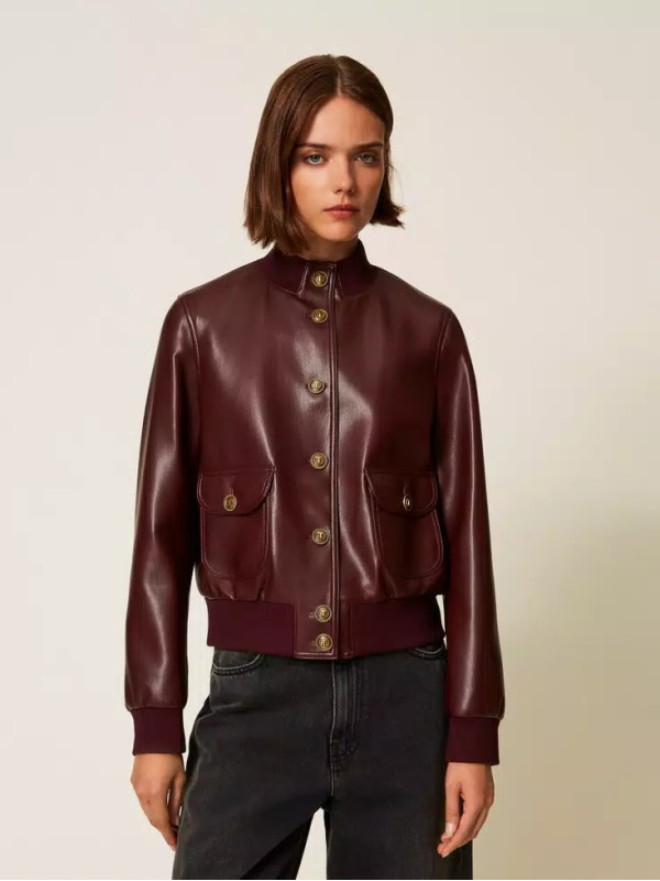 Бомбер під шкіру/Винний