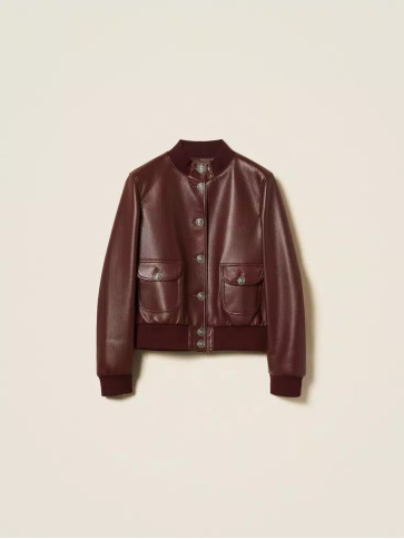 Бомбер під шкіру/Винний