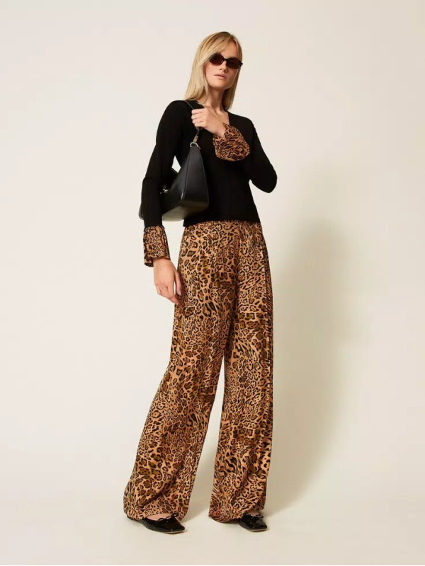 Жаккардові штани/Тваринний принт