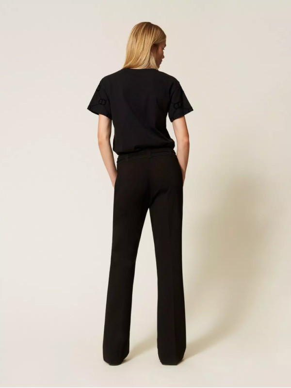 Штани - кльош/Чорний