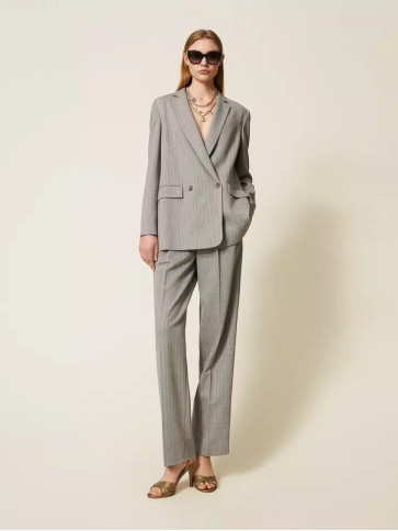 Піджак блейзер/Сіра смужка