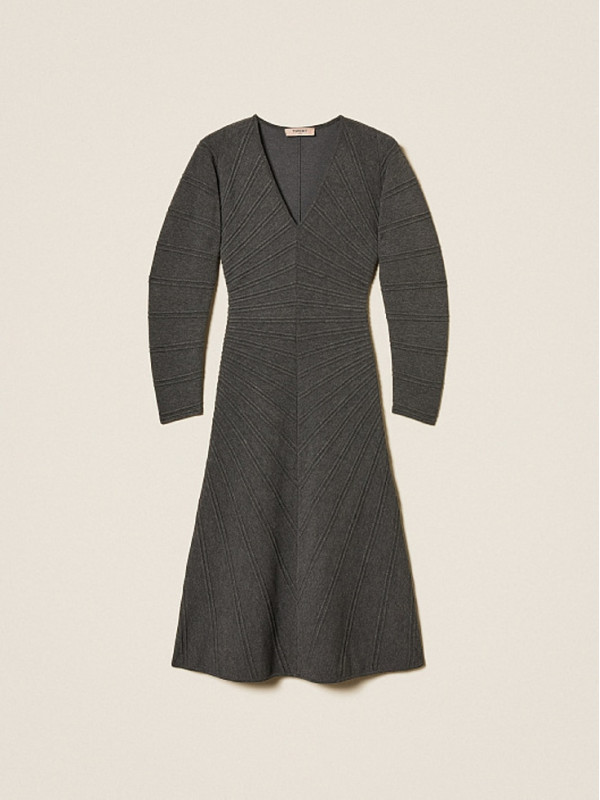 Сукня/Меланж сірий