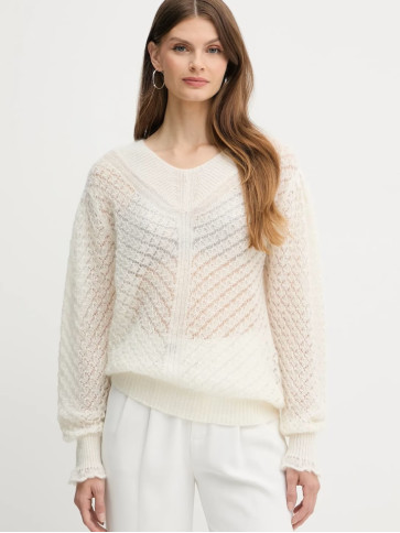 Ажурний светр/Сніг