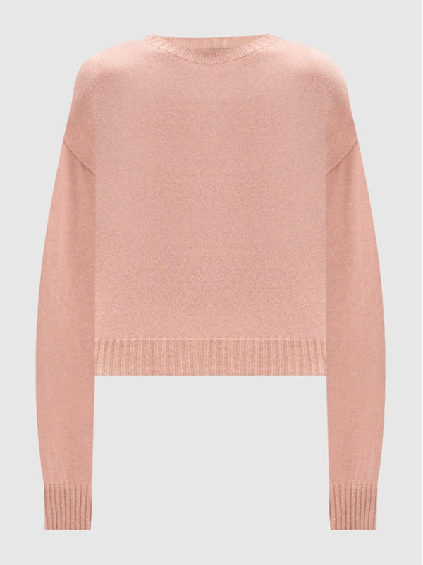 Светр з кашеміром/Пильно - рожевий