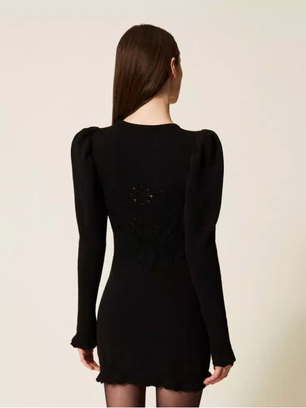 Сукня в'язана/Чорний