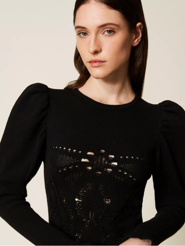 Сукня в'язана/Чорний