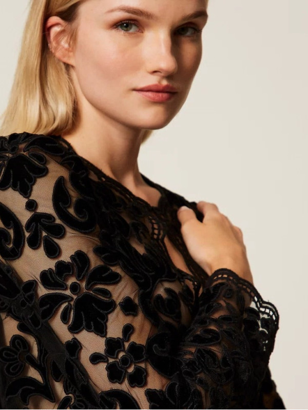 Жакет/Чорний Барокко