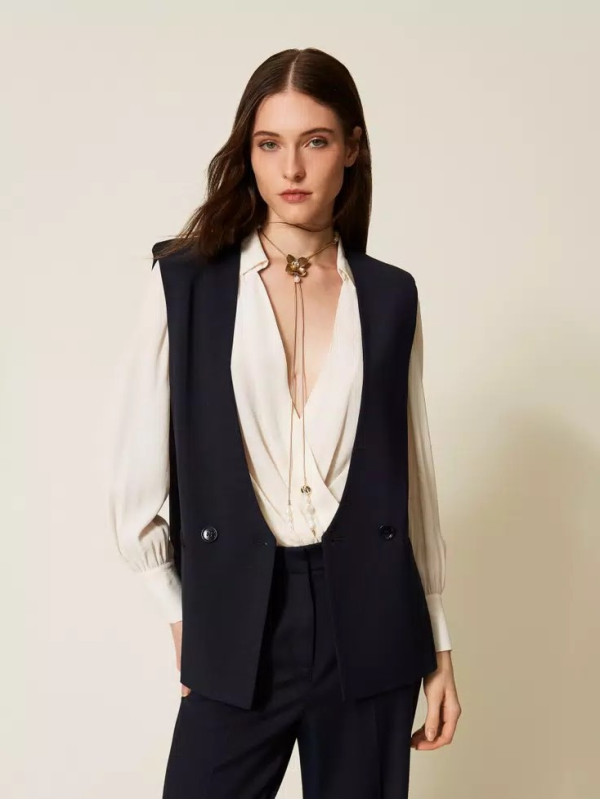 Жилет/Класичний синій