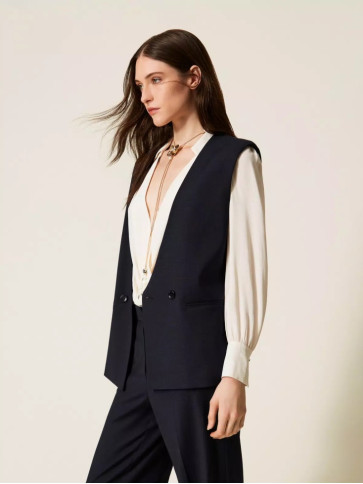 Жилет/Класичний синій