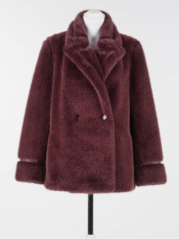 Хутряне пальто/Фіолетовий едем