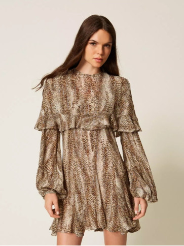 Сукня/Коричнева ящірка