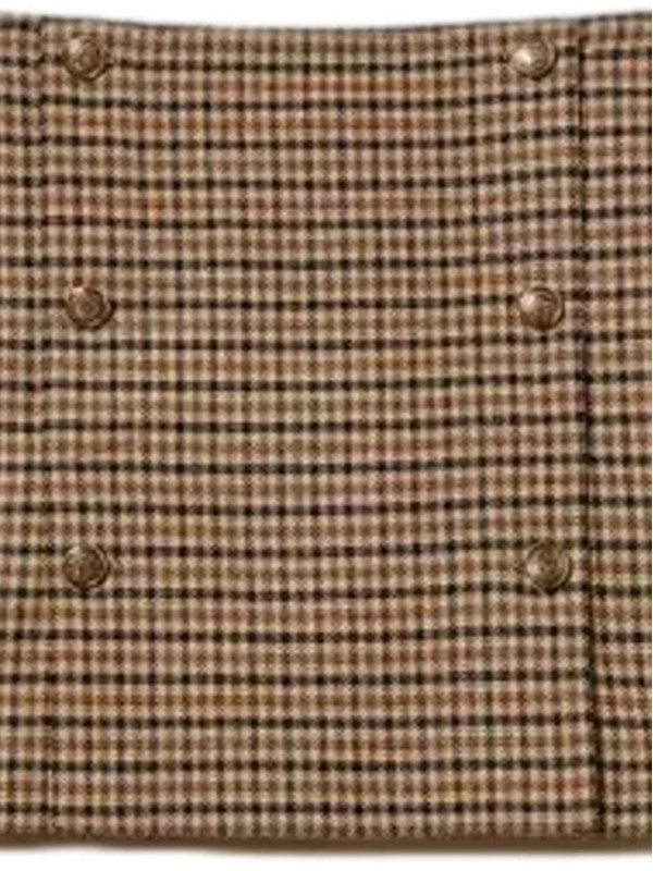 Спідниця/Клітина Верблюжий/Чорний