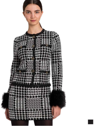 Спідниця/Сніжний/Чорний