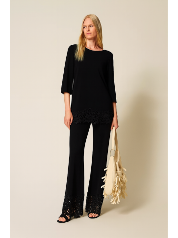 Максі светр / Чорний