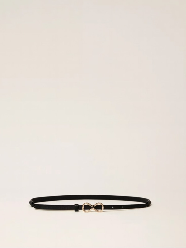 Шкіряний ремінь / Чорний 261TA4180