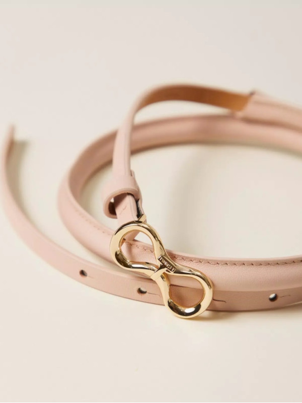 Шкіряний ремінь / Рожевий пісок