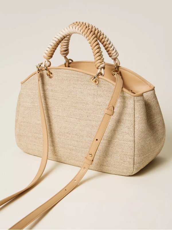 Сумка баул / Солом'яний