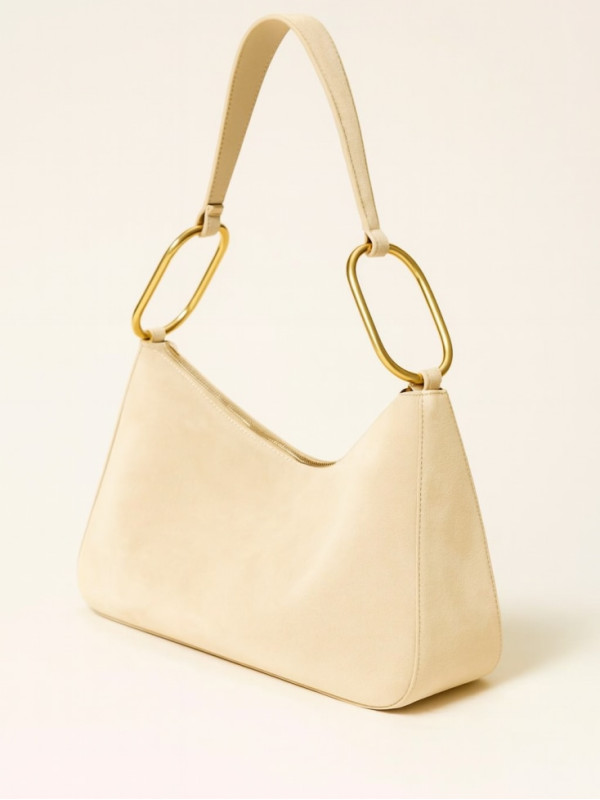 Замшева сумка / Ніжний пісочний 261TB7086