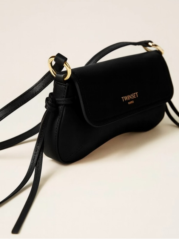 Шкіряна сумка / Чорний 261TB7111