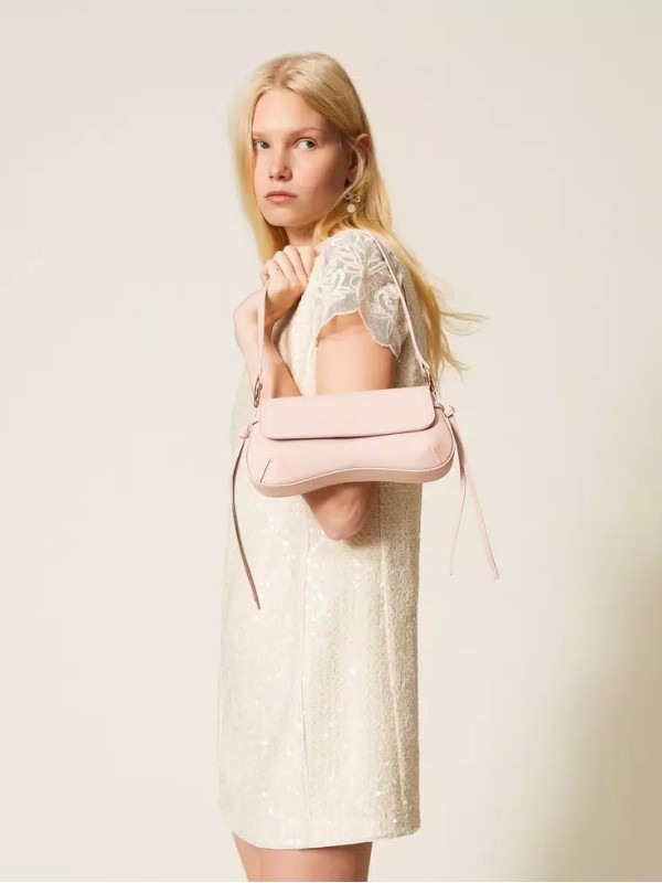 Шкіряна сумка / Паризький рожевий