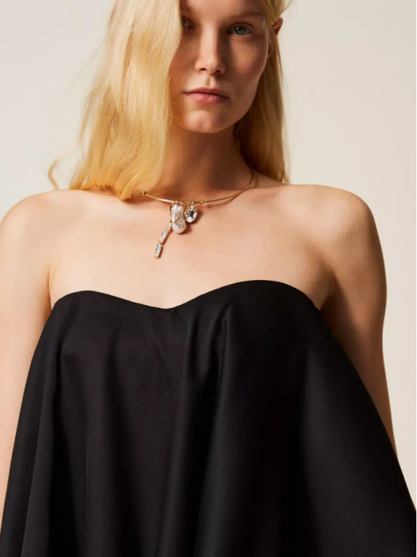 Топ бюстье / Чорний