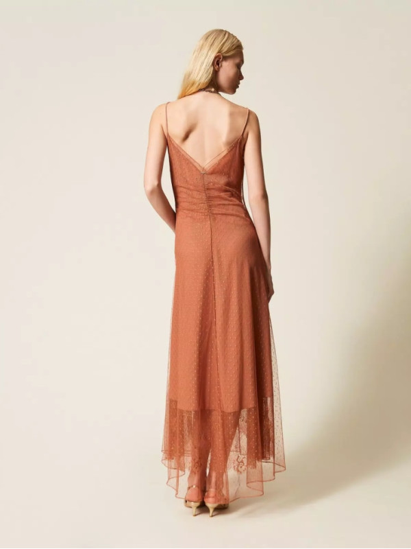 Сукня з тюлю / Мокка мус