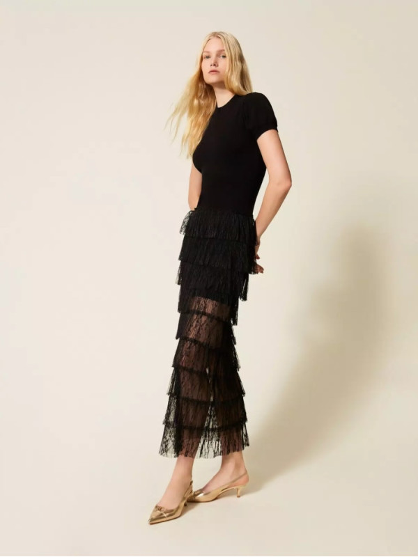 Довга сукня / Чорний